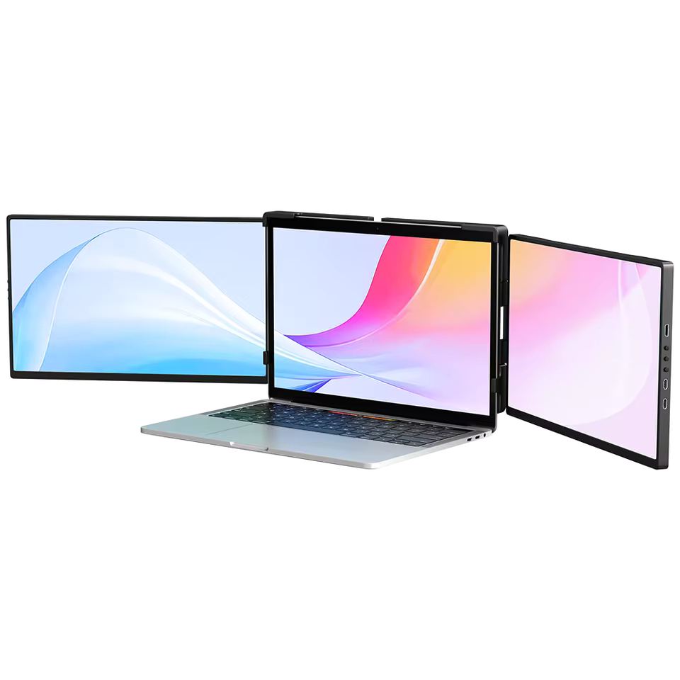 Tragbarer Monitor - Zwei zusätzliche Bildschirme